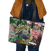 Martin Luther King Leather Tote Bag